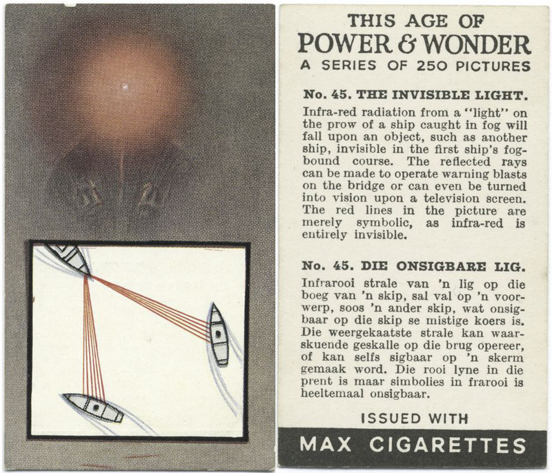 Illustration for article titled Vintage Art Deco cigarette cards celebrate your great-grandparents' romance with science